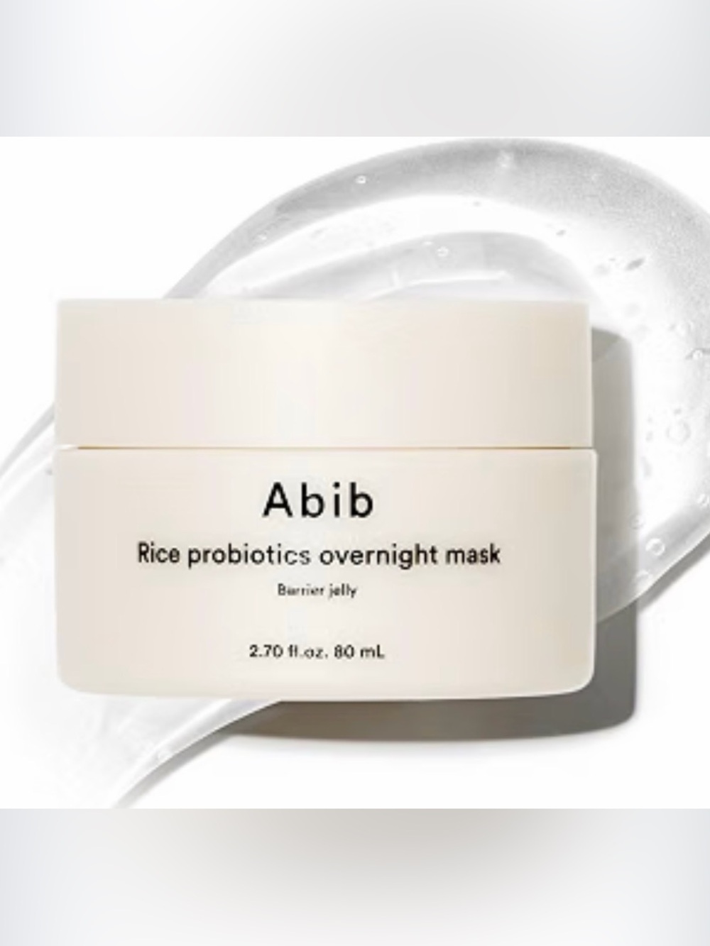 Rice Probiotics Overnight Face Mask Barrier Jelly